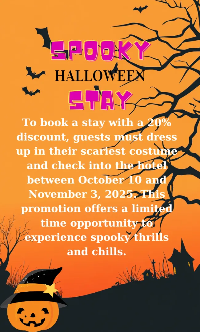 spooky halloween stay